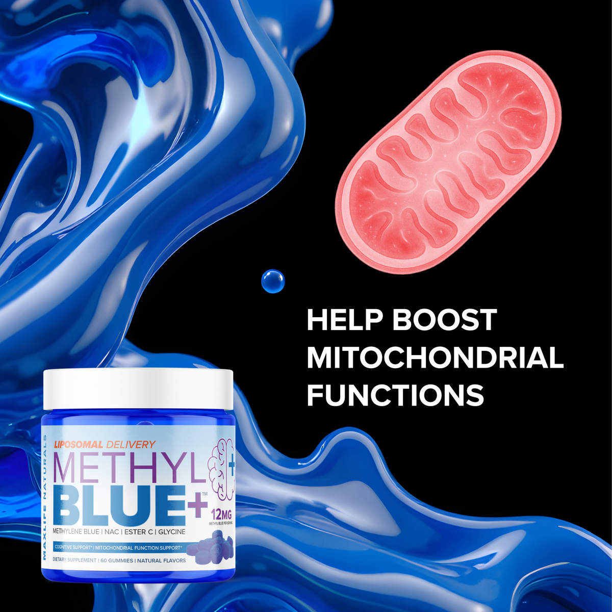 Liposomal Methylene Blue Gummies
