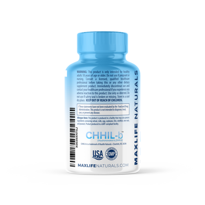 Day Chill™ DHH-B (Dihydrohonokiol-B) Supplement 10mg | Natural Anti-Anxiety & Stress Support – 60 Capsules - Natural Stress Reducing Breakthrough