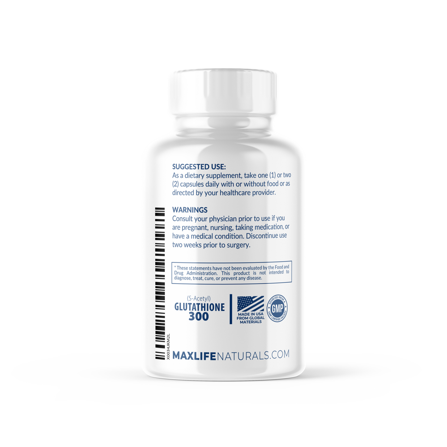 S-Acetyl Glutathione 300mg