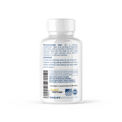 GlucoVantage - Super Berberine (DihydroBerberine) with Ceylon Cinnamon