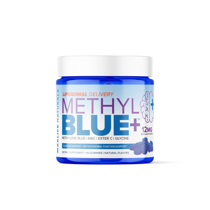 Liposomal Methylene Blue Gummies – 60ct | Enhanced Cellular Energy & Brain Support