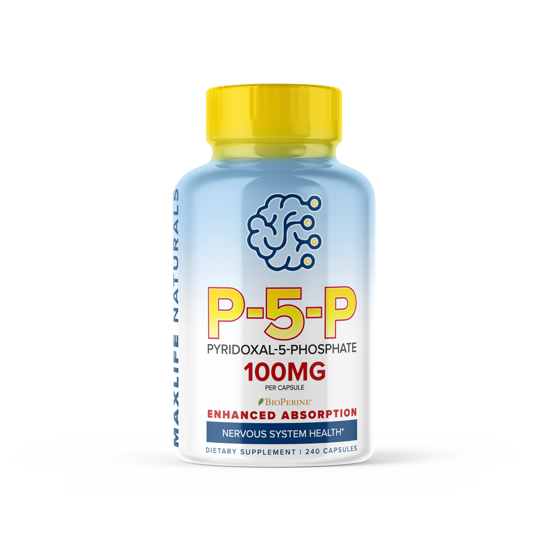 Best Naturals P5P Vitamin B6 100 Mg – 2 Pack, 120 Tablets Each (Total 240 Tablets)