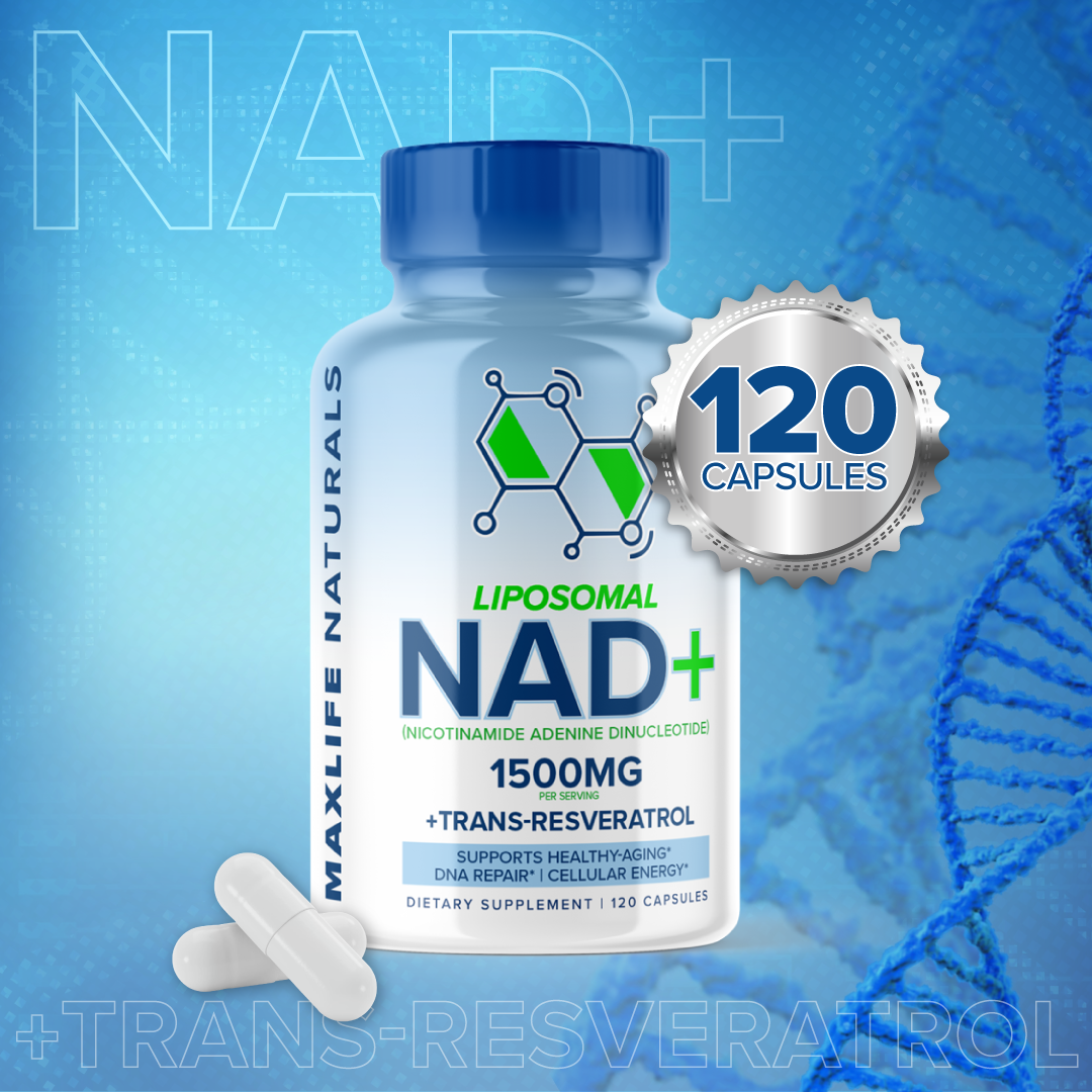 Liposomal NAD+ with Trans-Resveratrol