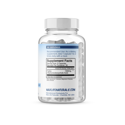 Tudca 1500mg  -  Liver and Nerve Cell Support